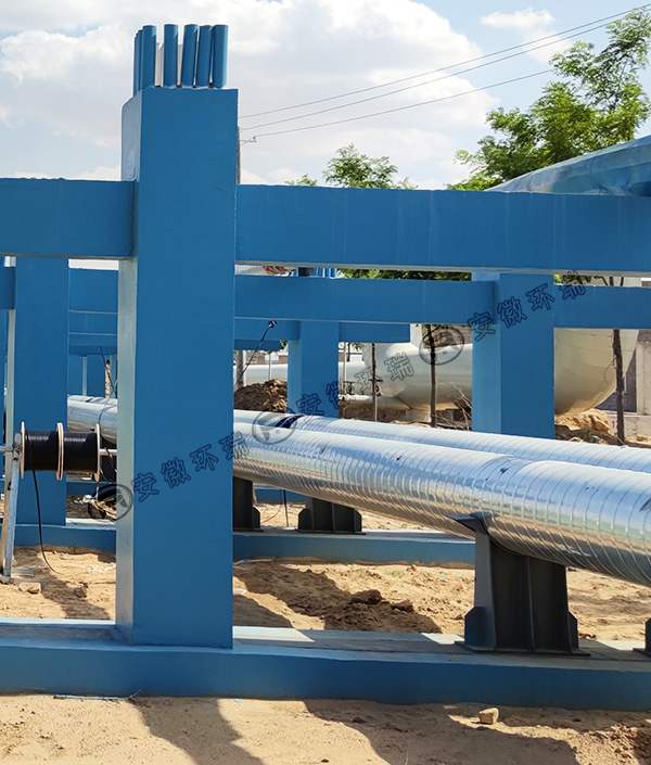 化工排水管道應(yīng)用電伴熱帶保溫